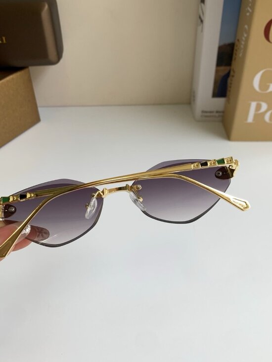 Bvlgari Serpenti Rimless Gradient Purple Sunglasses main image 8